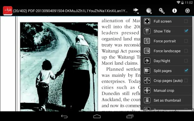 EBook Reader android App screenshot 3