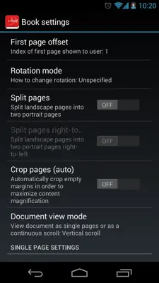 EBook Reader android App screenshot 6